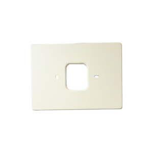Aluminum Wall Trim Plate Mount for Honeywell Touch Screen Smart Thermostat WHITE