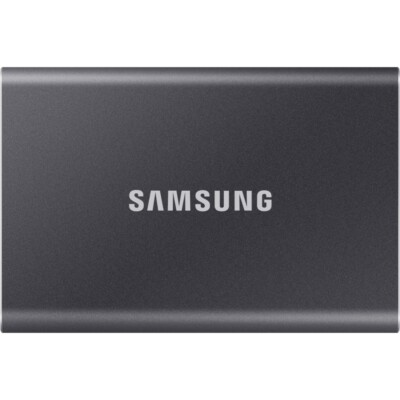 Samsung T7 Portable 1 TB SSD Externe Festplatte titan grey USB 3.2 1.050 MB/s