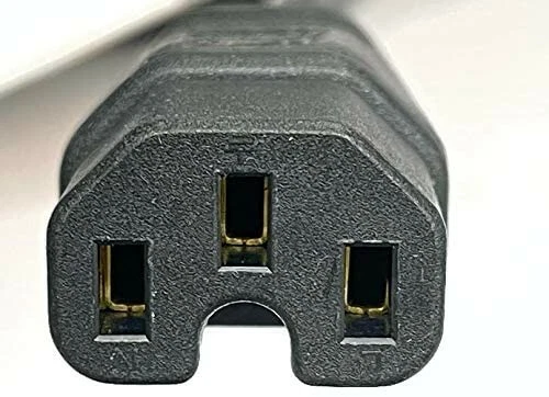 6 Computer & Monitor US Power Cord: 6 Foot 3 Prong C13 Grounded Cable - Image 3 of 3