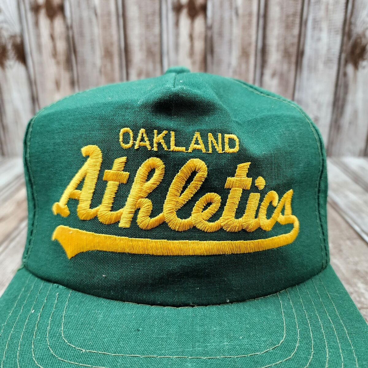 Vintage 90s Sports Specialties Oakland A’s Athletics Script Snapback Hat