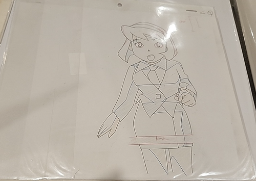 Matsuki Nenga - Weltraumpirat Mito Animation Production Cel mit Zeichnung C9 - Bild 2 von 2