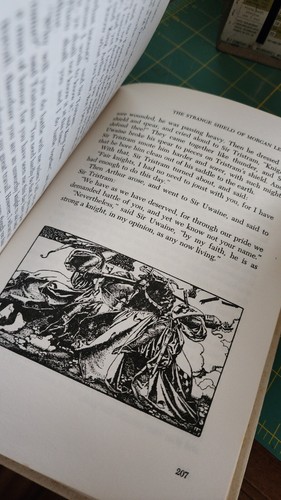 King Arthur and His Knights By M Macleod, Howard Pyle Illustrated, Vntg HC 1964 - Picture 11 of 13