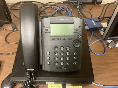 Polycom VVX310 6-Line Business VoIP Phone - Black