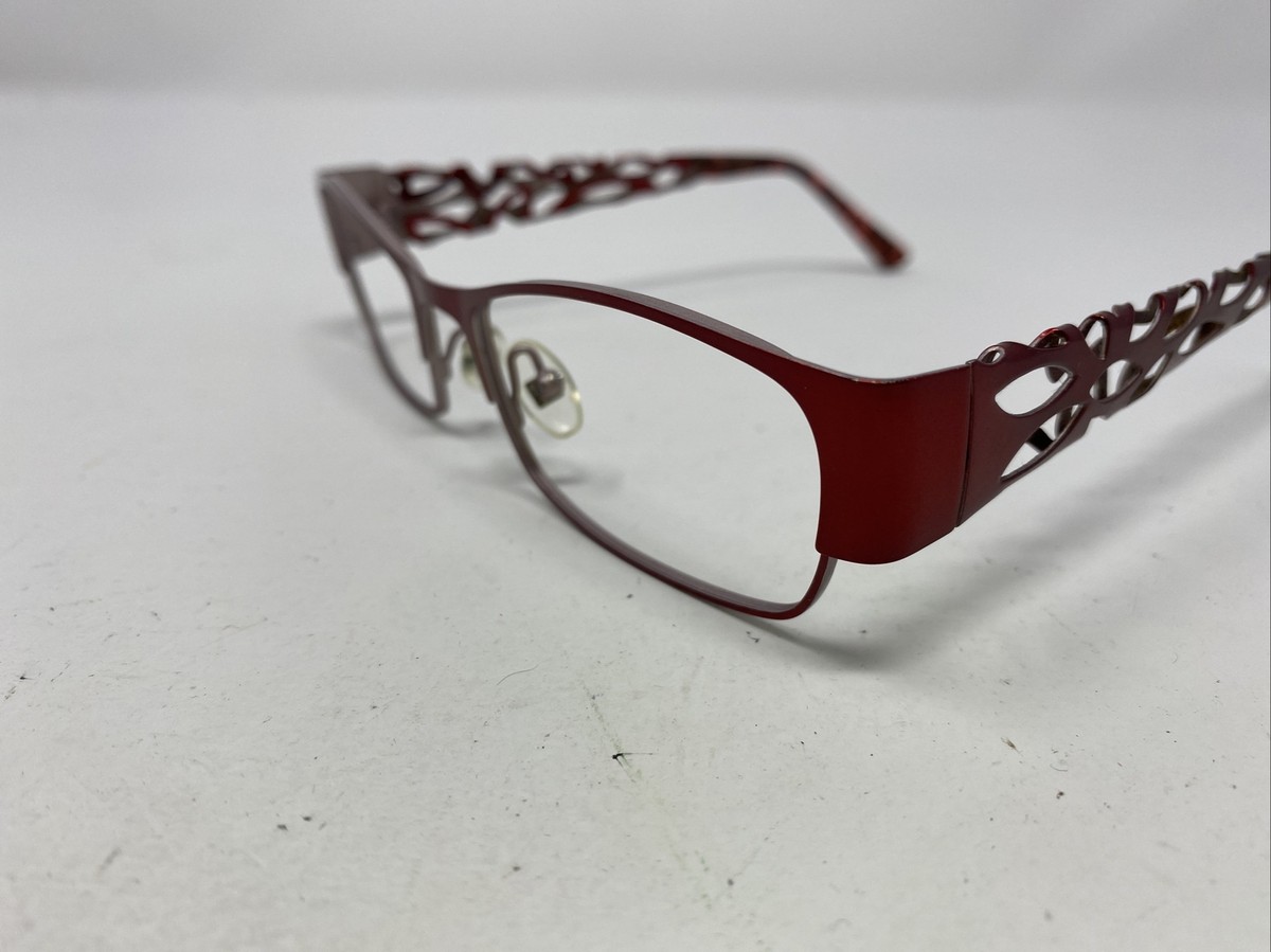 Prodesign Denmark 5141 C.4021 53-17-135 Burgundy Full Rim 