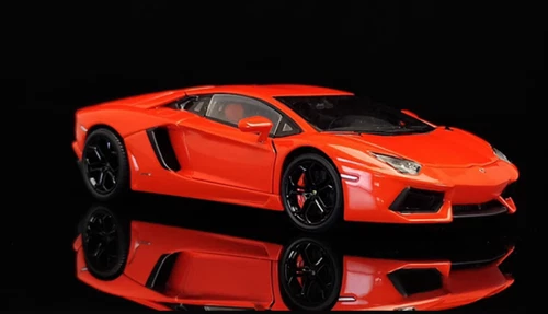 AUTOart 1/43 Alloy fully open car model Lamborghini Aventador LP700-4 Orange - Picture 12 of 17