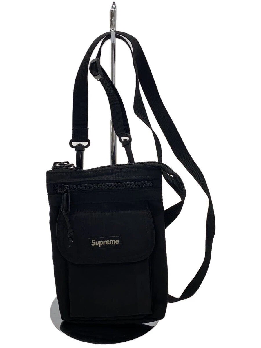 Sac bandoulière Supreme 19FW nylon noir occasion