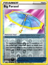 Big Parasol 157/189 Uncommon Darkness Ablaze Pokemon Reverse Holo LP