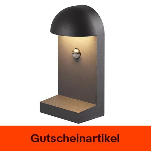 Lucande Jasmia Sensor dunkelgrau Aluminium