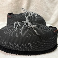 Plush Sneaker Slippers: One Size Fits Most Size 5-10 