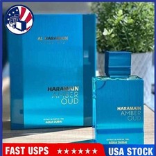 Amber Oud Aqua Dubai Extrait De Parfum Spray 60ML 2 OZ By Al Haramain
