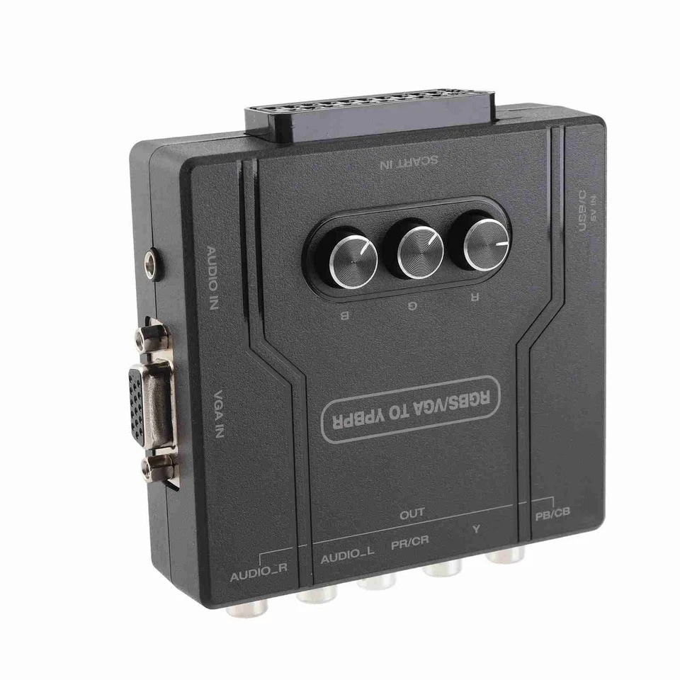 Rgbs Vga Scart To Ypbpr Component Converter For Sfc For Genesis For N64 For BUU - Image 2 of 4