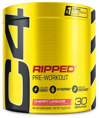Cellucor C4 Ripped Pre Workout Powder - Energy, Beta Alanine, Sugar Free Energiz