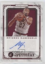 2020 Chronicles Excalibur Apprentice Signatures Red Mfiondu Kabengele Auto 8em