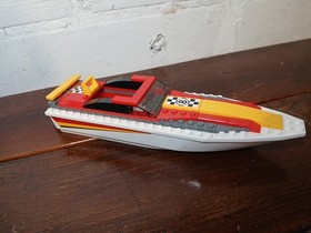 LEGO City: Power Boat Transporter (4643) Complete Retired Set