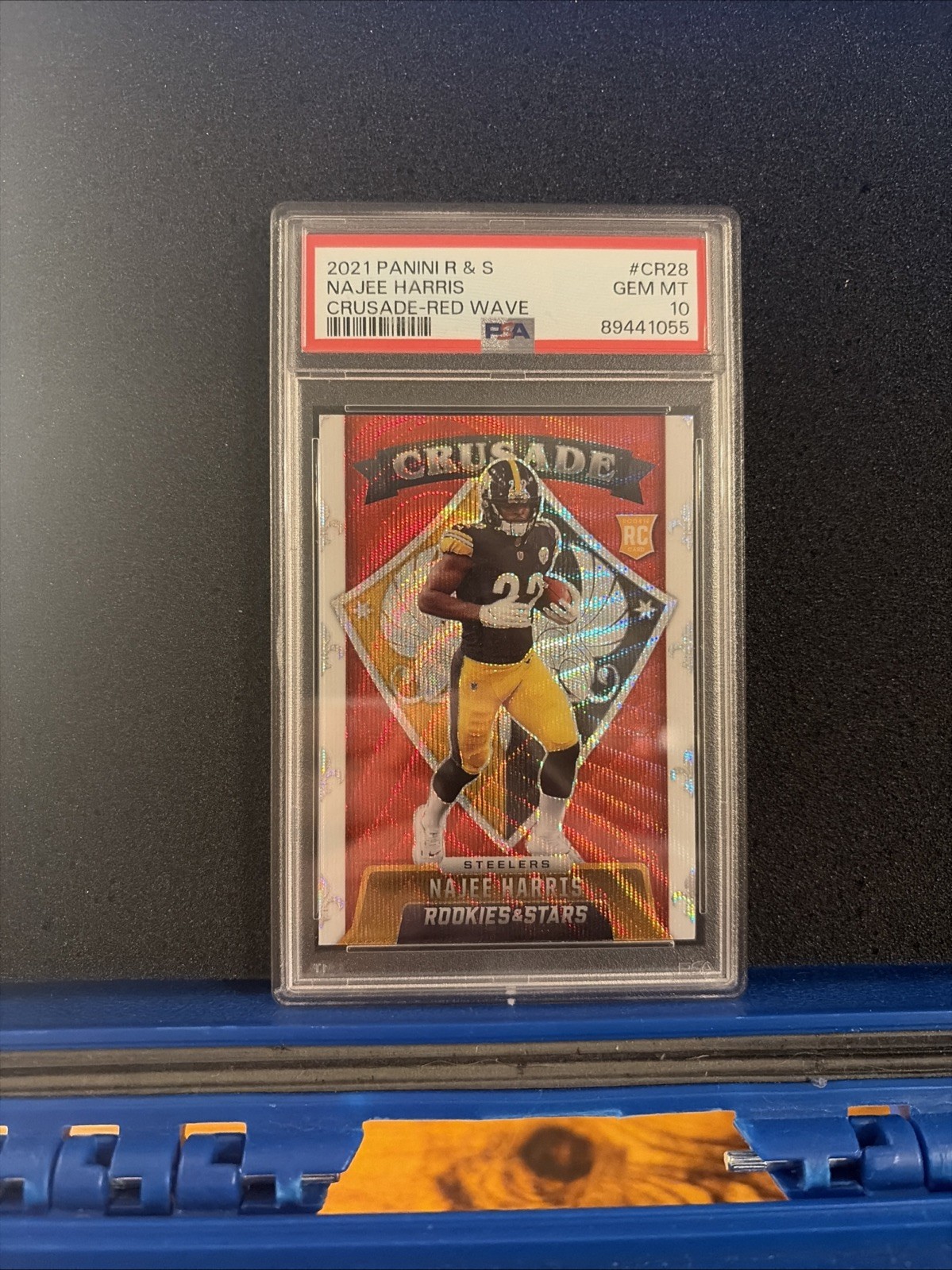 Najee Harris Panini Rookies & Stars Crusade #CR28 Red Wave