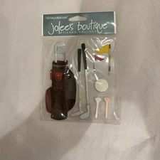 Jolee's Boutique - Sticker Collage - Tee Off Time (Golf Theme) - New (MM)