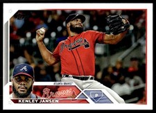 2023 Topps Kenley Jansen Atlanta Braves #30