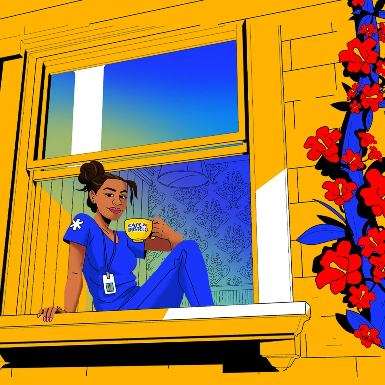 3 Packs Cafe Bustelo Espresso Ground Coffee, Dark Roast, 36 oz Canister