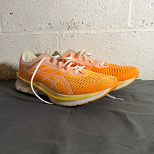 ASICS Noosa Tri 14 Breathable Running Trainers Orange/White UK 10