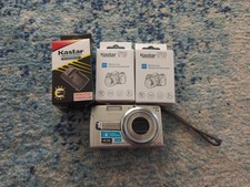 Fujifilm FinePix J50 Silver 8.2MP 5X Zoom Digital Camera with Battery  Charger