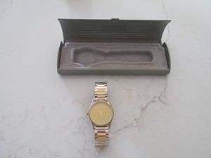 SWEDA WRIST WATCH ADVERTISING GUIDE ONE INSURANCE BATTERY OPERATED