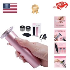 4.8IN Longer Electric Foot Callus Remover with 80pcs Sandpaper Discs, Profess...