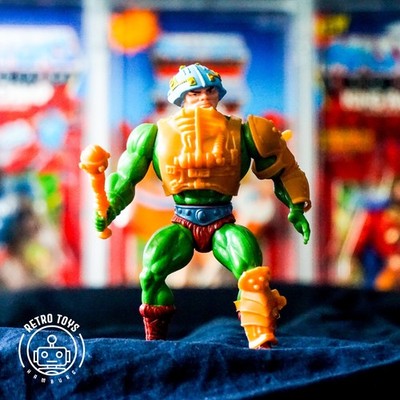 Masters Of The Universe Man-At-Arms TAIWAN 1982 100% Komplett MotU NEAR MINT