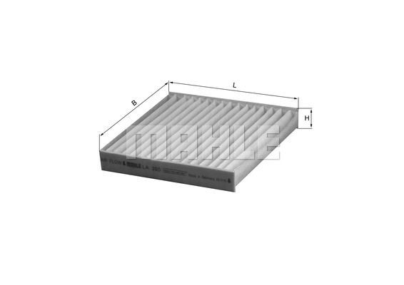 Mahle Filter, Innenraumluft FüR Daihatsu Jaguar Land Rover Lexus Toyota-image