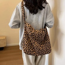 Leo Umhänge- Tasche XL Leotasche groß Shopper Strandtasche Damen Leopardenprint