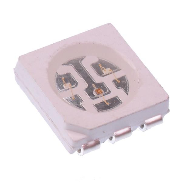 50 x RGB 5050 PLCC-6 Water Clear SMD LED 120°