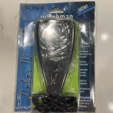 Vintage 1994 Sony Watchman FDL-22H Charcoal Gray LCD Color TV Japan - Brand New