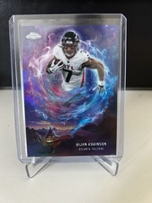 2025 Topps Chrome Football Game Genies Bijan Robinson  GG-18 SSP Case Hit!! 