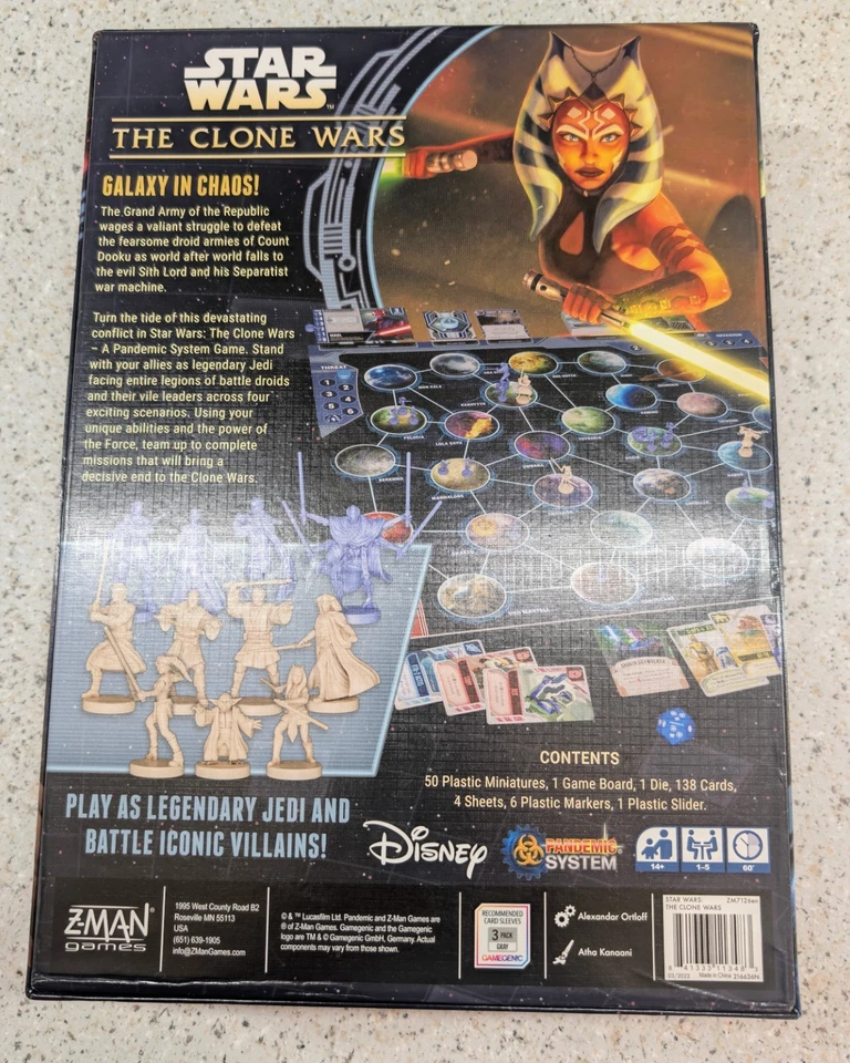 Настольная игра Pandemic Star Wars The Clone Wars - Изображение 3 из 3