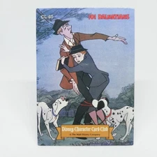 CL-60 One Hundred and One Dalmatians Disney Character Card Club AMADA JAPAN