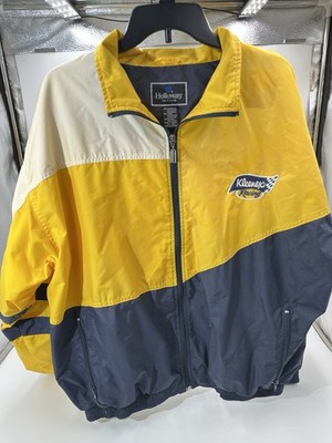 Vintage Kleenex Racing Unisex XL Coat Jacket Cinched Waste
