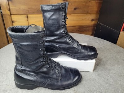 Vintage Ro Search Combat Military Boots Mens 10W Wide Black  display picture 1