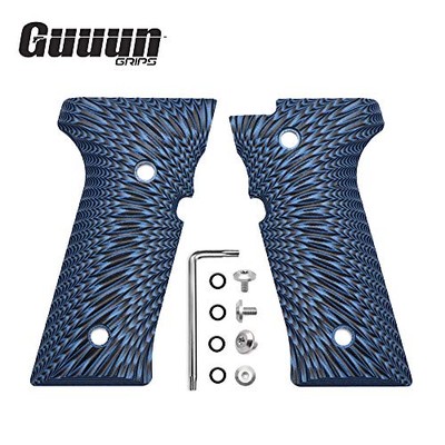 Guuun G10 Grips for Beretta M9A3 & 92 Vertec,Beretta 92X Blue