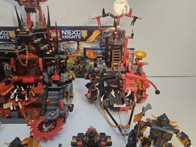 LEGO NEXO KNIGHTS: Jestro's Volcano Lair 70323 Evil Mobile 70316 Moltor's 70313