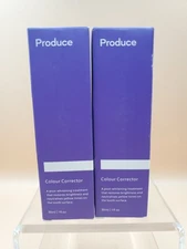 2 X Produce V34 Purple Colour Corrector Focus Teeth Whitening Paste 30ML 04/27