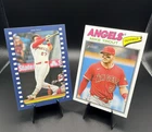 2026 Topps Heritage - Mike Trout - Ready And Action # RA-MT, Base Card #163