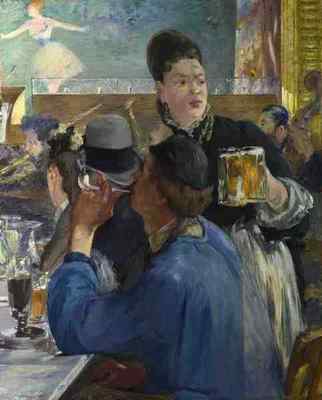 Edouard Manet Corner Of A Cafe Concert A4 Print