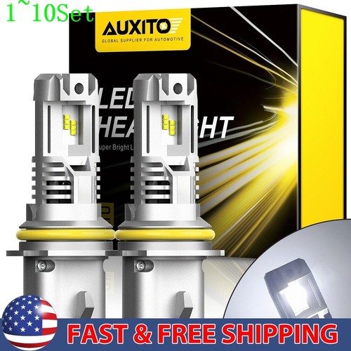 HB5 9007 LED Headlight for Bulb 00-16 Peterbilt Pete 200W 24000LM Hi Lo 1-10Set