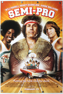 Semi-Pro 2008 Double Sided Original Movie Poster 27'' x 40''