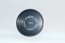 Generic 58 mm Metal Screw-In Front Lens/Filter Cap Made in Japan. (FLC-218)