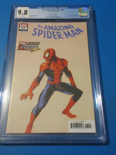 Amazing Spider-man #64 Capcom variant CGC 9.8 NM/M gorgeous Gem Wow