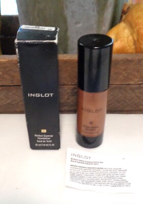 Inglot HD Perfect Coverup Foundation #85 NIB
