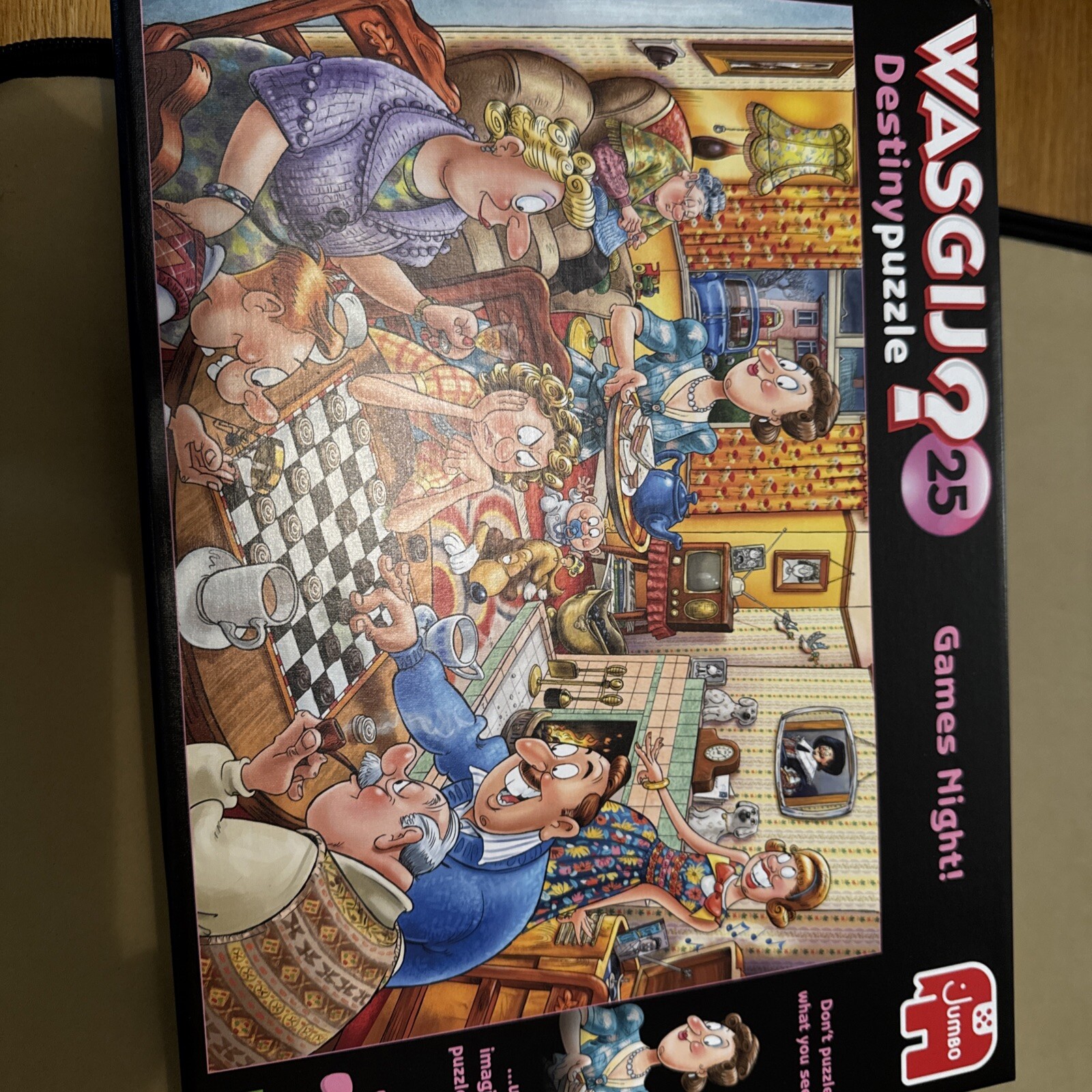 Jumbo Wasgij Destiny 25 Games Night! 1000-Piece Jigsaw - 1110100015