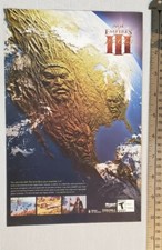 Age Of Empires III Video Game RARE Print Ad!