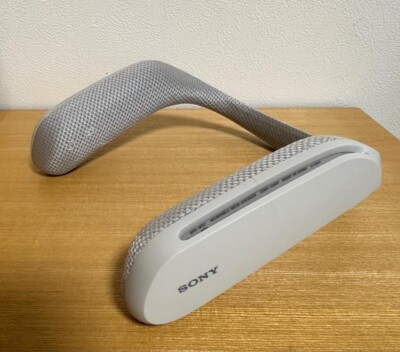 SONY SRS-WS1 Wearable Neck Speaker Light Gray Good GP | eBay