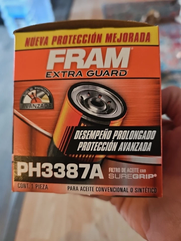 NUEVO EN CAJA FILTRO DE ACEITE MARCO PH3387A protector adicional con aceite sintético/convencional SUREGRIP Foto 4 de 4